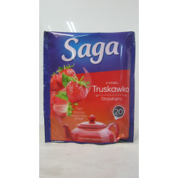 Saga 34G Eper Gyümölcs Tea Unilever