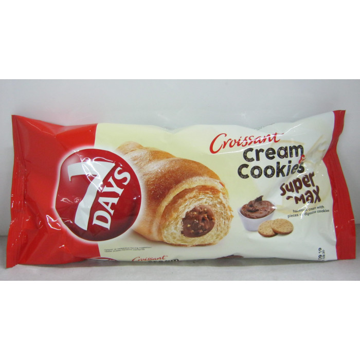 Croissant 110G Mogyorós Cream Cookies Super Ma