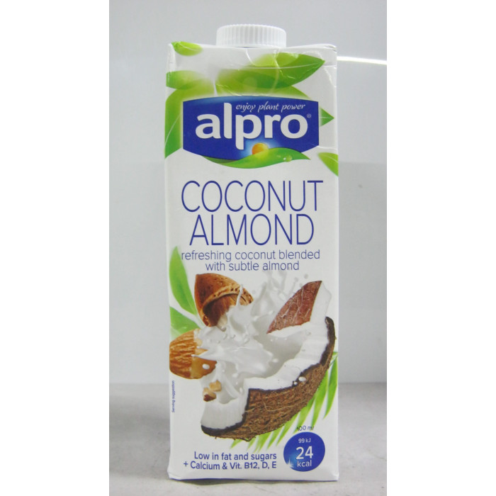 Kókusz-Mandulaital 1L Alpro