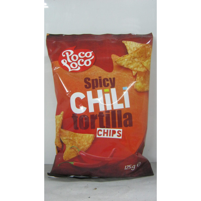 Tortilla Chips 125G Spicy Poco Loco