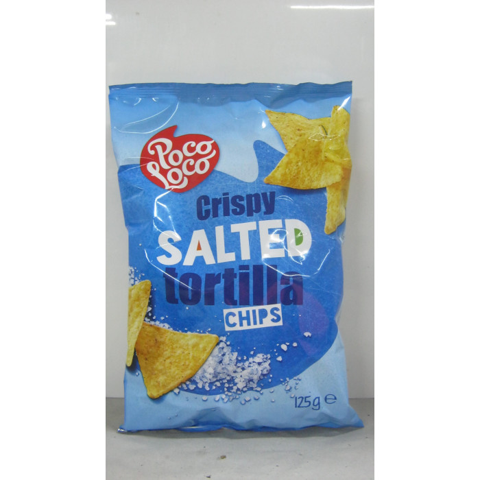 Tortilla Chips 125G Sós Poco Loco