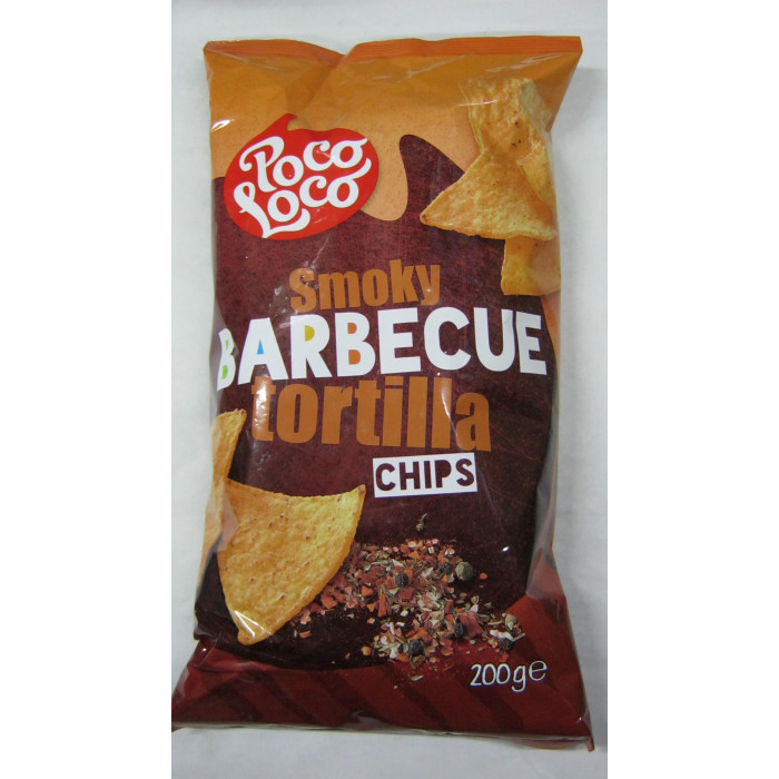 Tortilla Chips 200G Barbecue Poco Loco