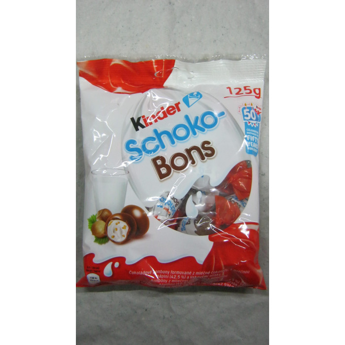 Kinder Schoko Bons 125G Mogyorós