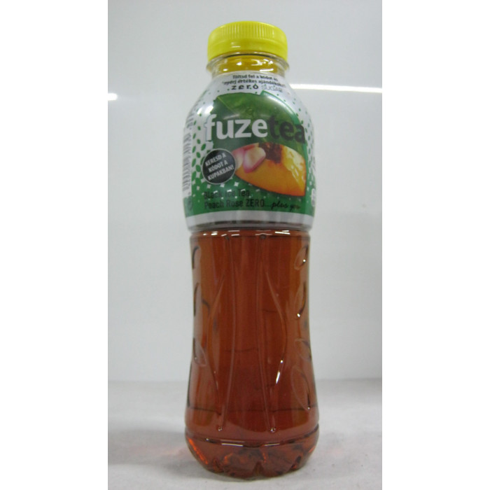 Fuze Tea 0.5L Black Őszibarack Roze Zero