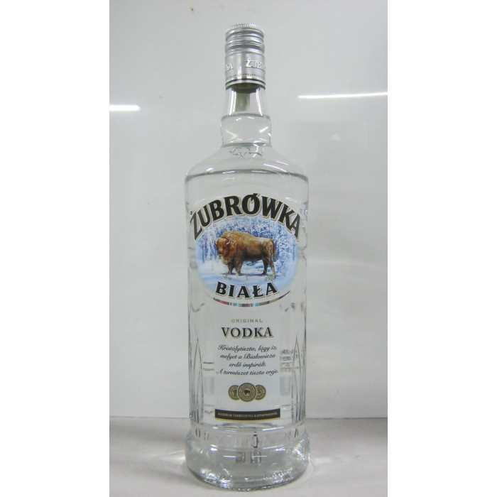 Vodka 1L Zubrowka Biala Original