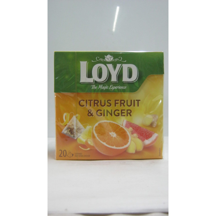 Loyd Tea 30G 20T.citrus Fruit Gyömbér