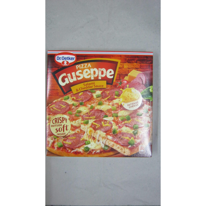 Pizza 418G Szalami Cheddar Guseppe Dr Oetker