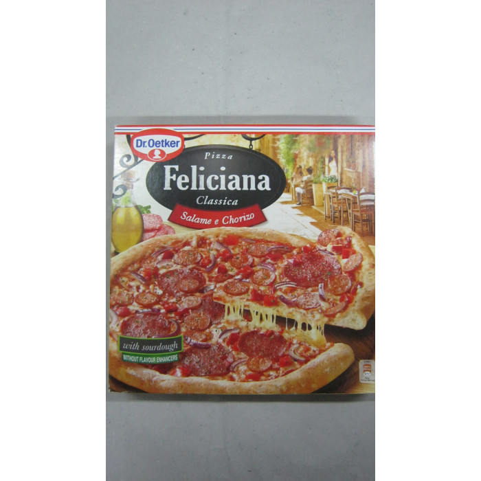 Pizza 320G Salame Chorizo Dr Oetker Feliciana