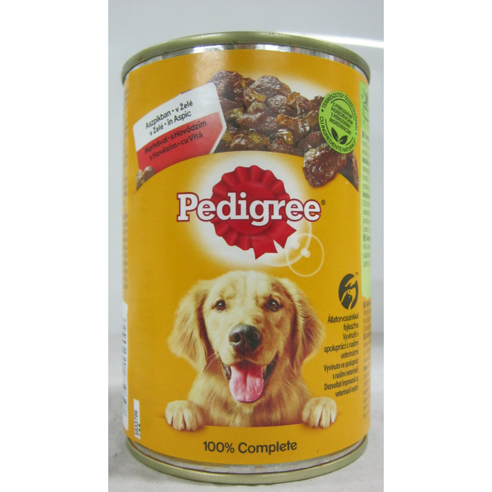 Pedigree 400G Marhával Kutya