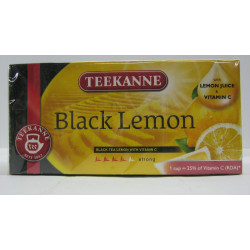 Teekanne 33G Black Tea Black Label Lemon