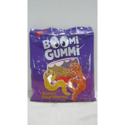 Gumicukor 70G Gummi Sour Worms Boomi Gummi