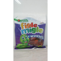 Gumicukor 80G Worms Figle Migle