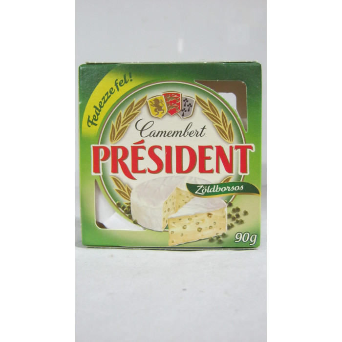 Camembert Sajt 90G Zöldborsos President