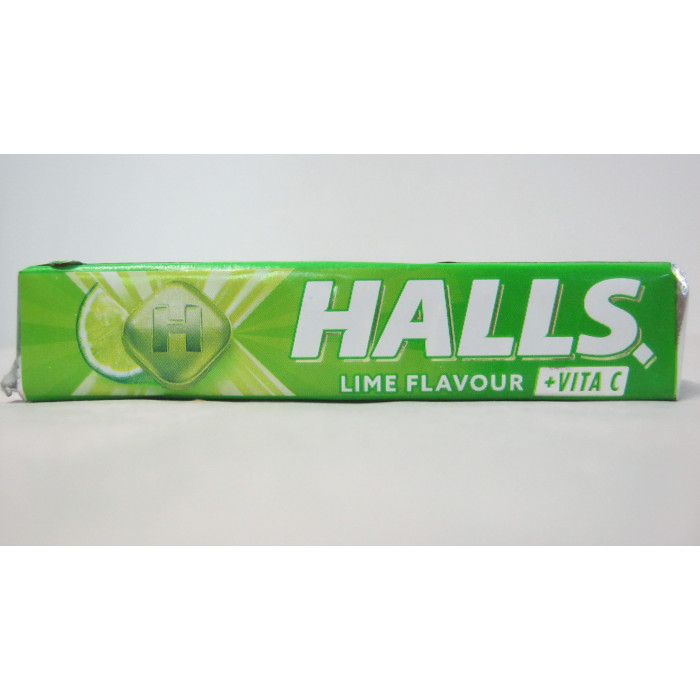 Halls 33.5G Lime Cukorka