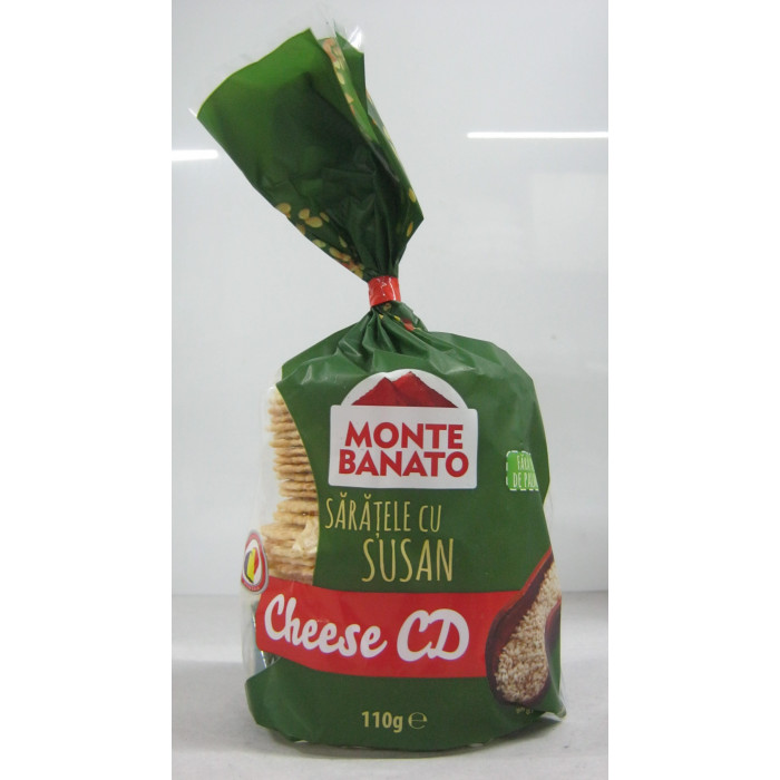 Sajtos Tallér 110G Szezámmagos Monte Banato