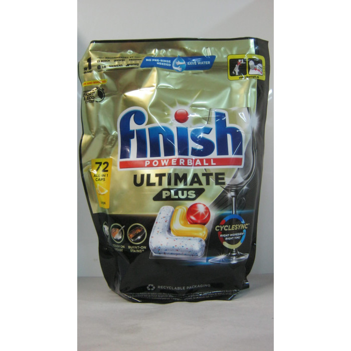 Finish Mosogatógép Tabl.72Db Lemon Ultimate