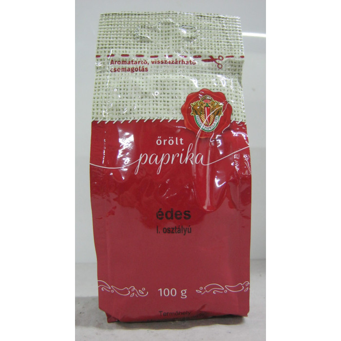 Fűszerpaprika Édes 100G 1Oszt.szepa