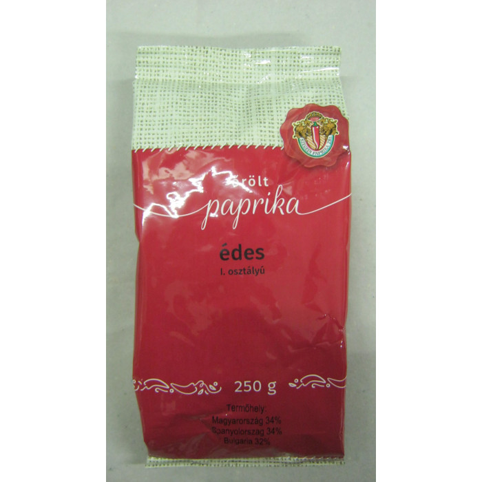 Fűszerpaprika Édes 250G 1Oszt.szepa