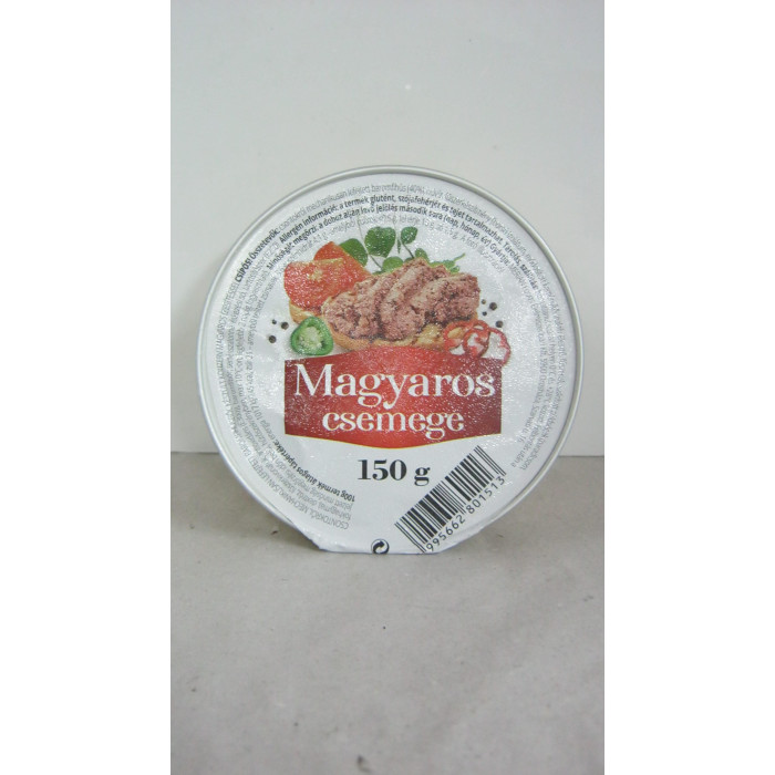 Pástétom 150G Magyaros Csemege Merian