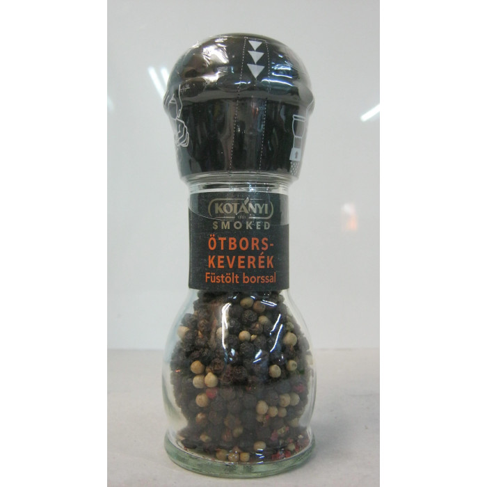 Feketebors Egész 36G Örlővel Füstölt Kotányi