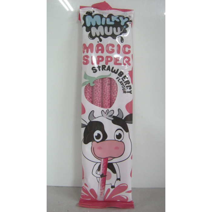 Szívószál 5Db 30G Epres Milky Muu