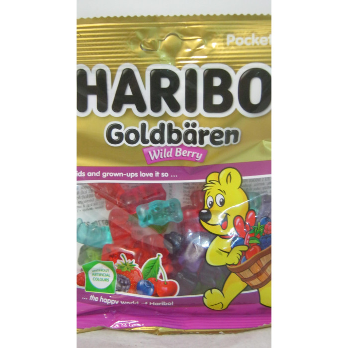 Gumicukor 80G Goldbaren Wild Berry Haribo