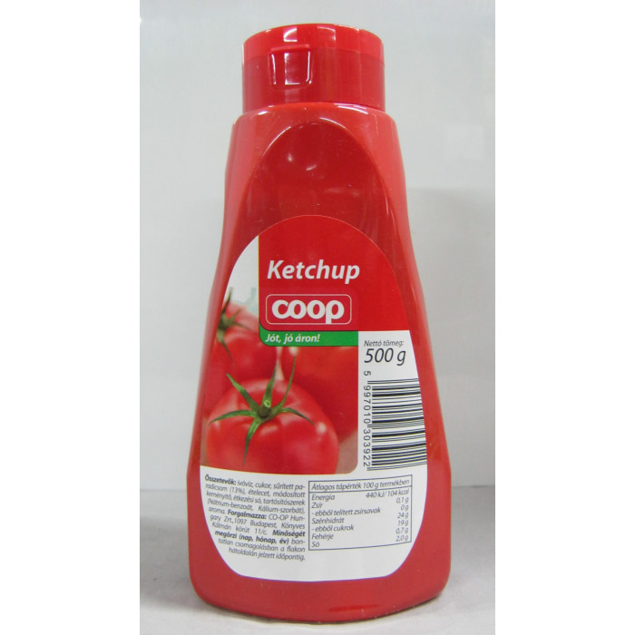 Ketchup 500G Coop