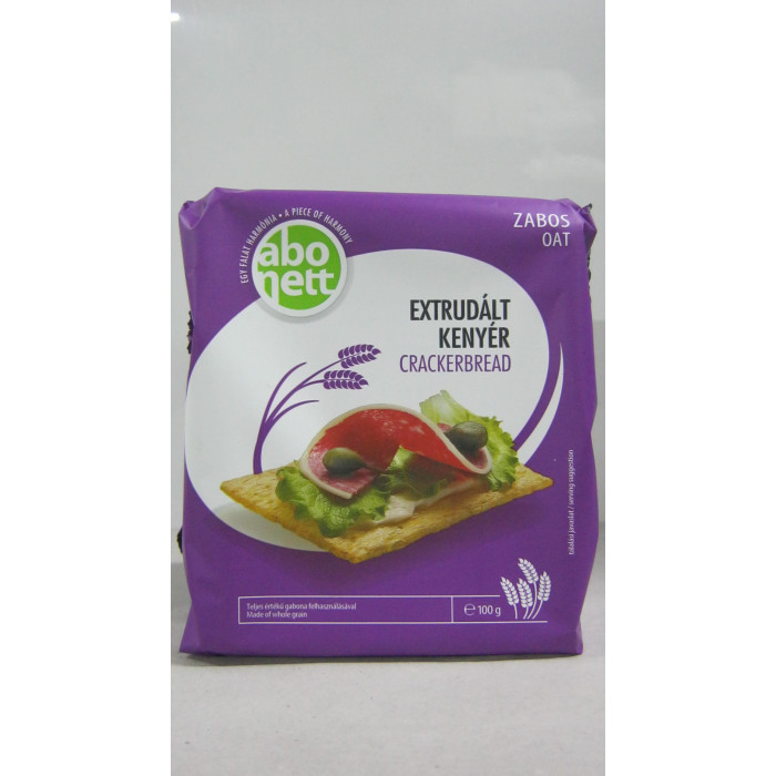 Extrudált Kenyér 100G Zabbal Abonett