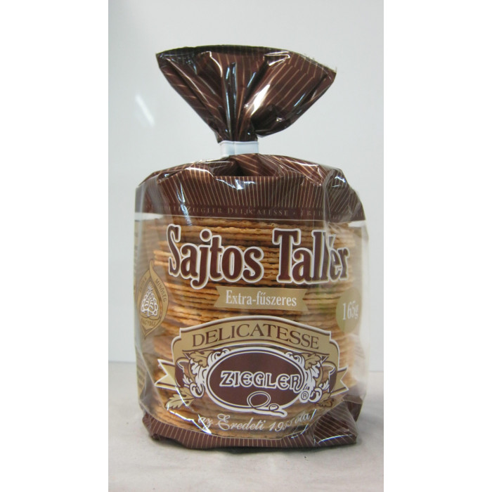 Sajtos Tallér 165G Extra Fűszeres Ziegler