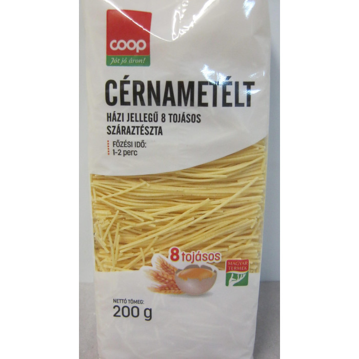 Cérnametélt 200G 8T.coop