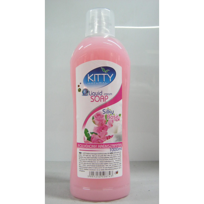 Folyékony Szappan 1L Silky Rose Kitty