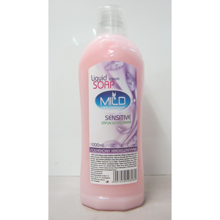 Folyékony Szappan 1L Sensitive Mild Satina