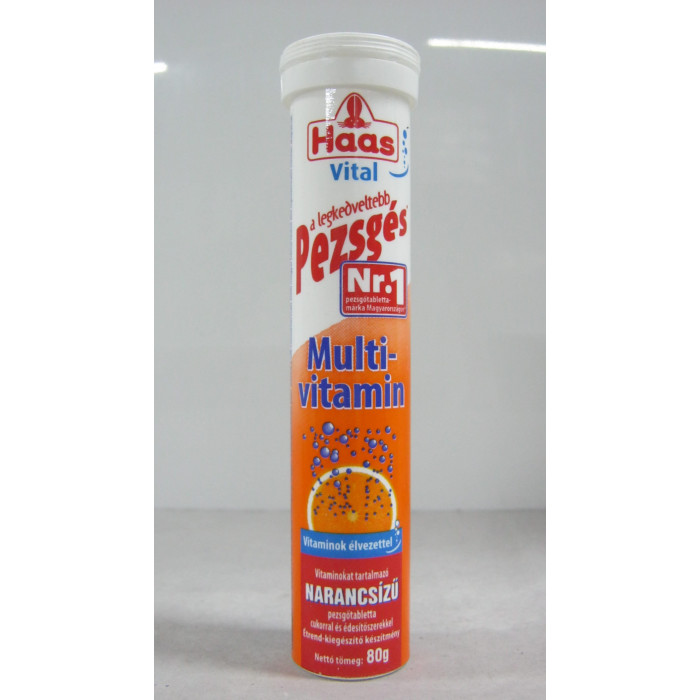 Pezsgőt.80G Multivitamin Narancsos Haas
