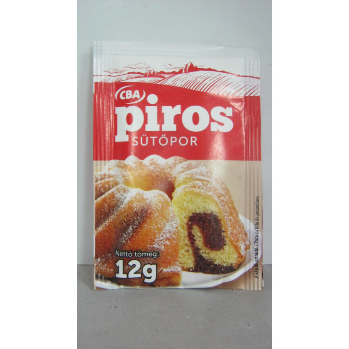 Sütőpor 12G Piros