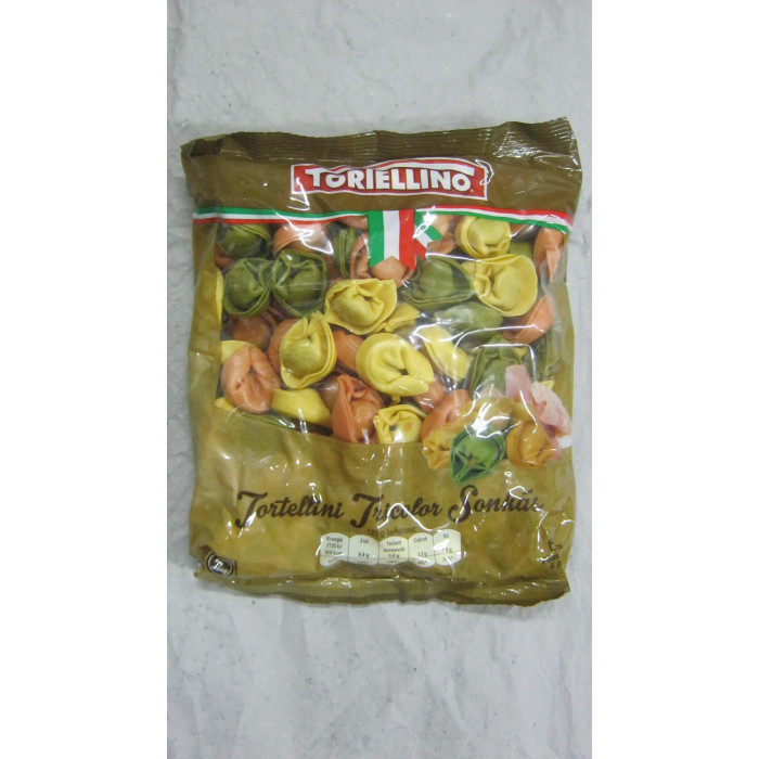 Tortellini Tricolor Sonkás 500G Tortellino