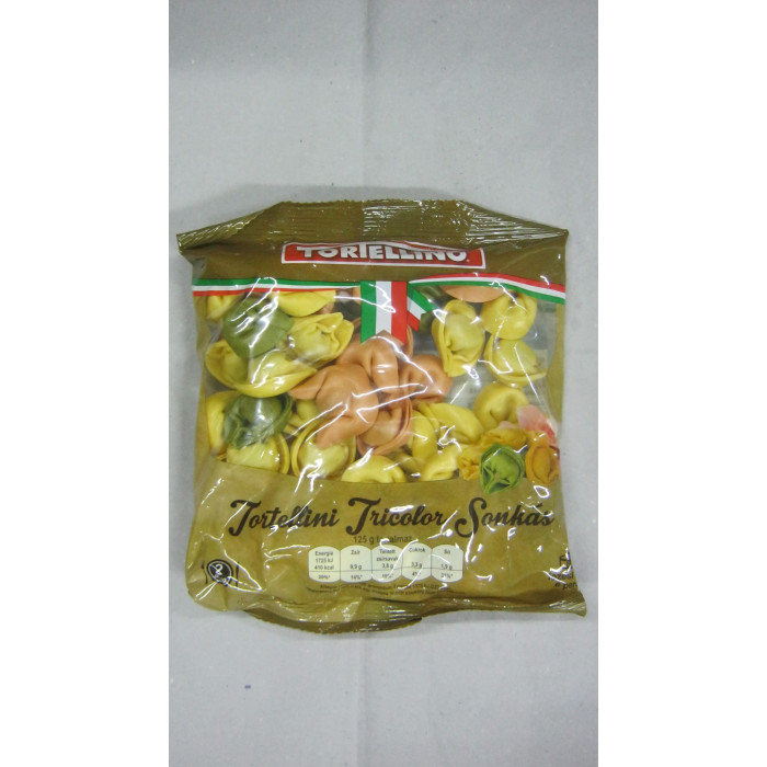 Tortellini Tricolor Sonkás 250G Tortellino