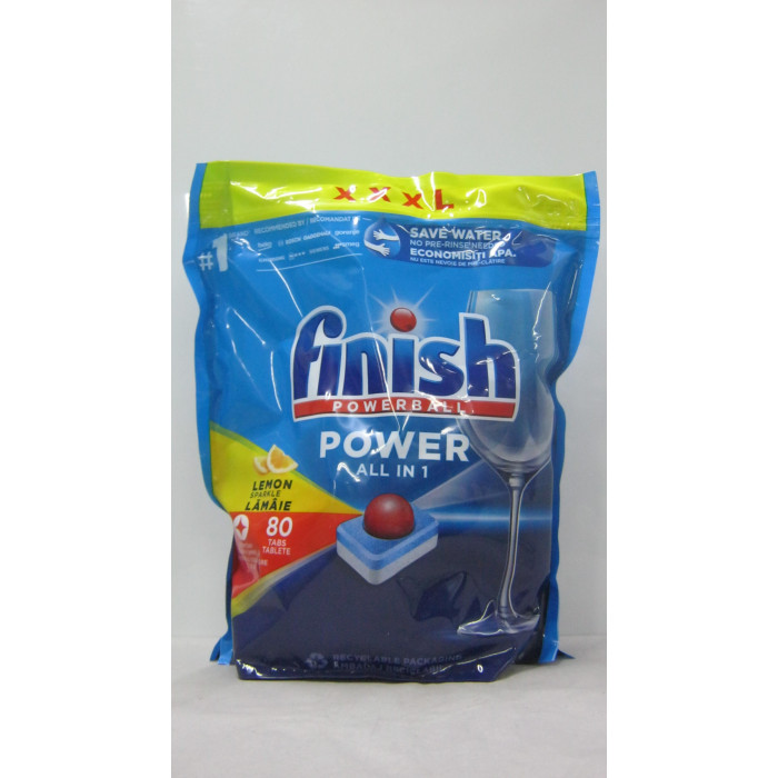 Finish Mosogatógép Tabl.80Db 1280G Lemon Power
