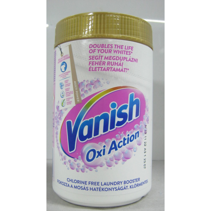 Vanish 625G Oxi Action Fehér Ruhákhoz