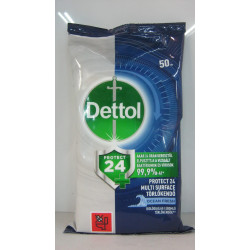 Nedves Törlőkendő 50Db Protect24 Multi Dettol