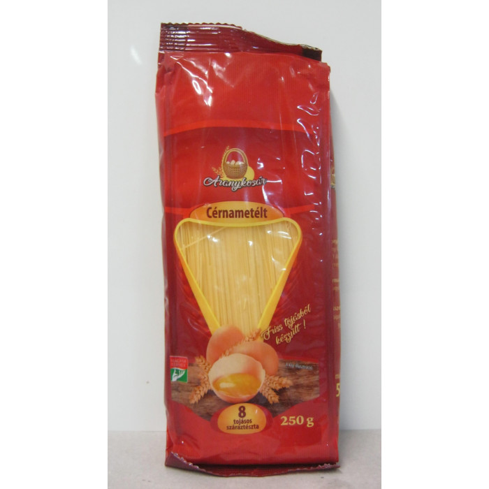 Cérnametélt 250G 8T.arany