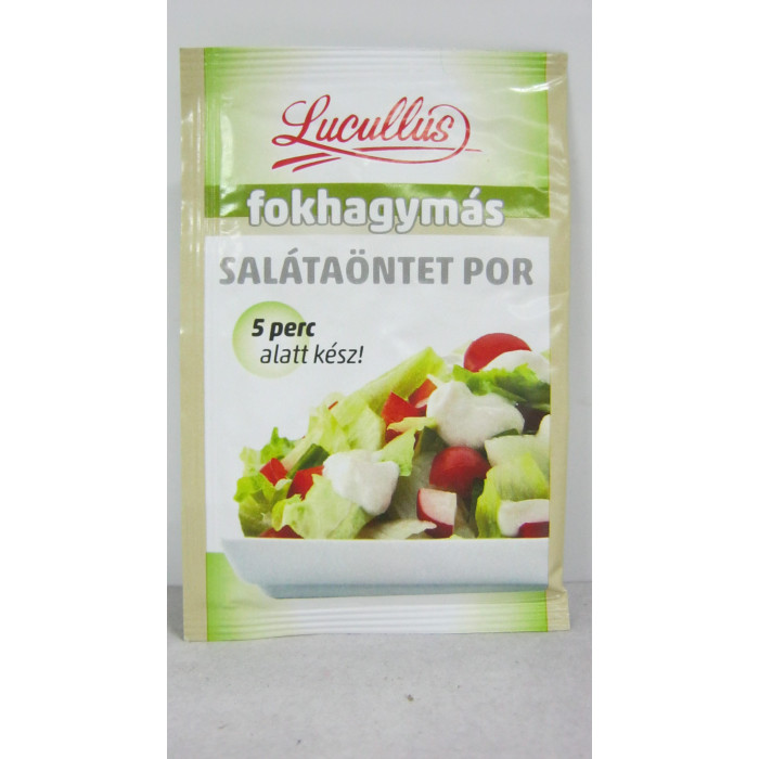 Salátaöntet Fokhagymás 12G Lucullus