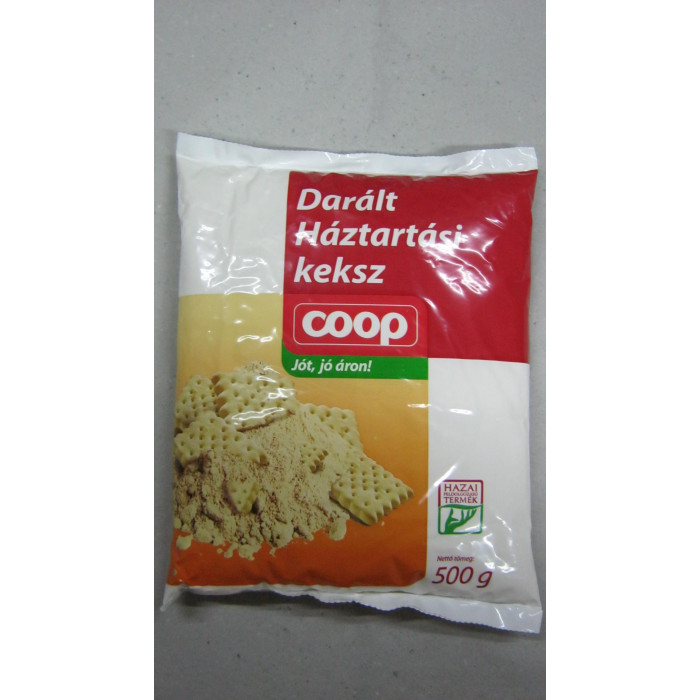 Háztartási Keksz Darált 500G Coop