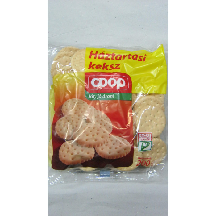 Háztartási Keksz 200G Coop