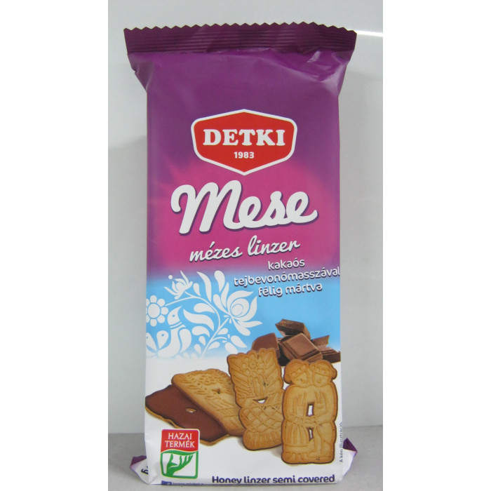 Mese Mézes Linzer Félig Mártva Tejcsokis 180G