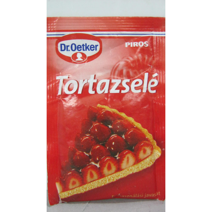 Tortazselé 12G Piros Dr.oetker