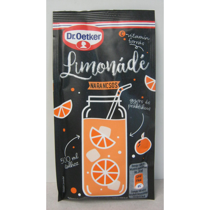 Limonádé Por 40G Narancsos Dr.oetker