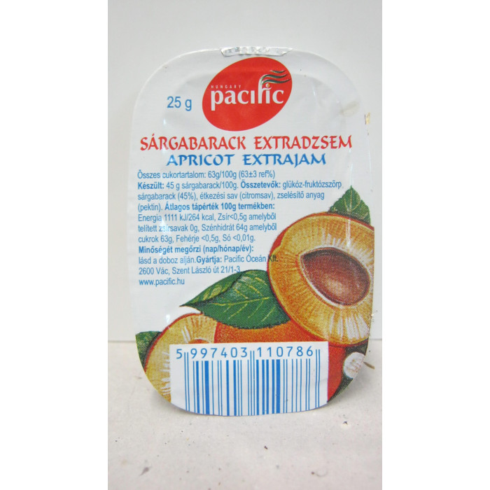 Sárgabarack Dzsem 25G Pacific