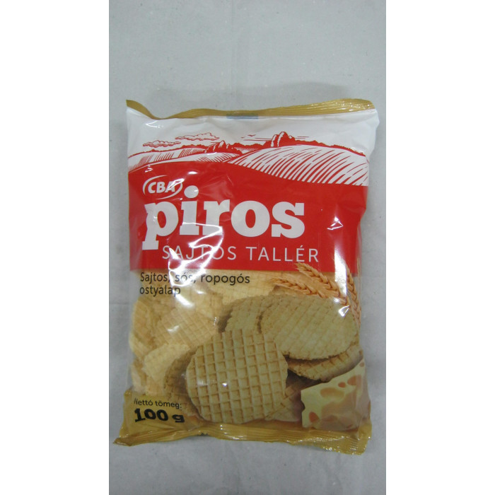 Sajtos Tallér 100G Piros