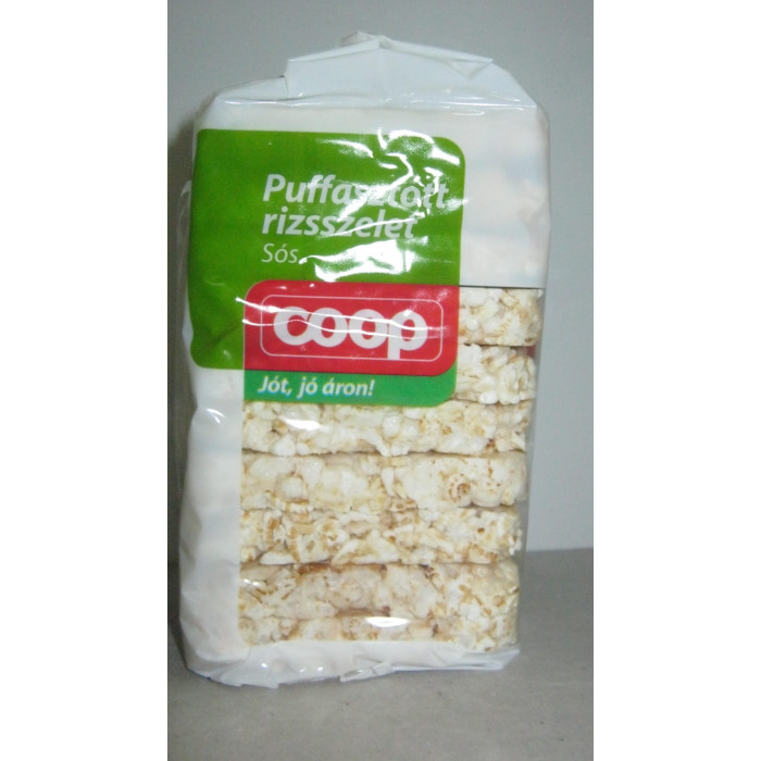 Puffasztott Rizs 100G Sós Coop