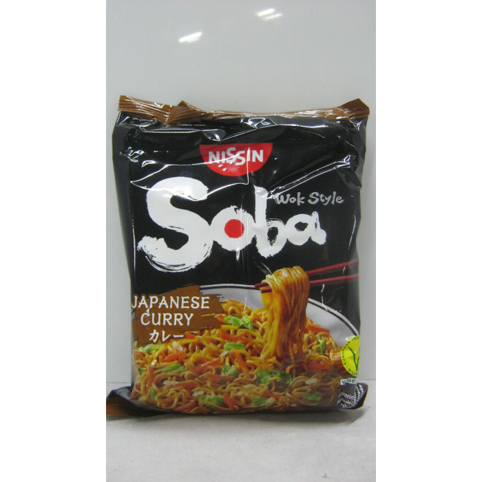 Instant Tészta Japanese Curry 111G Soba Nissin